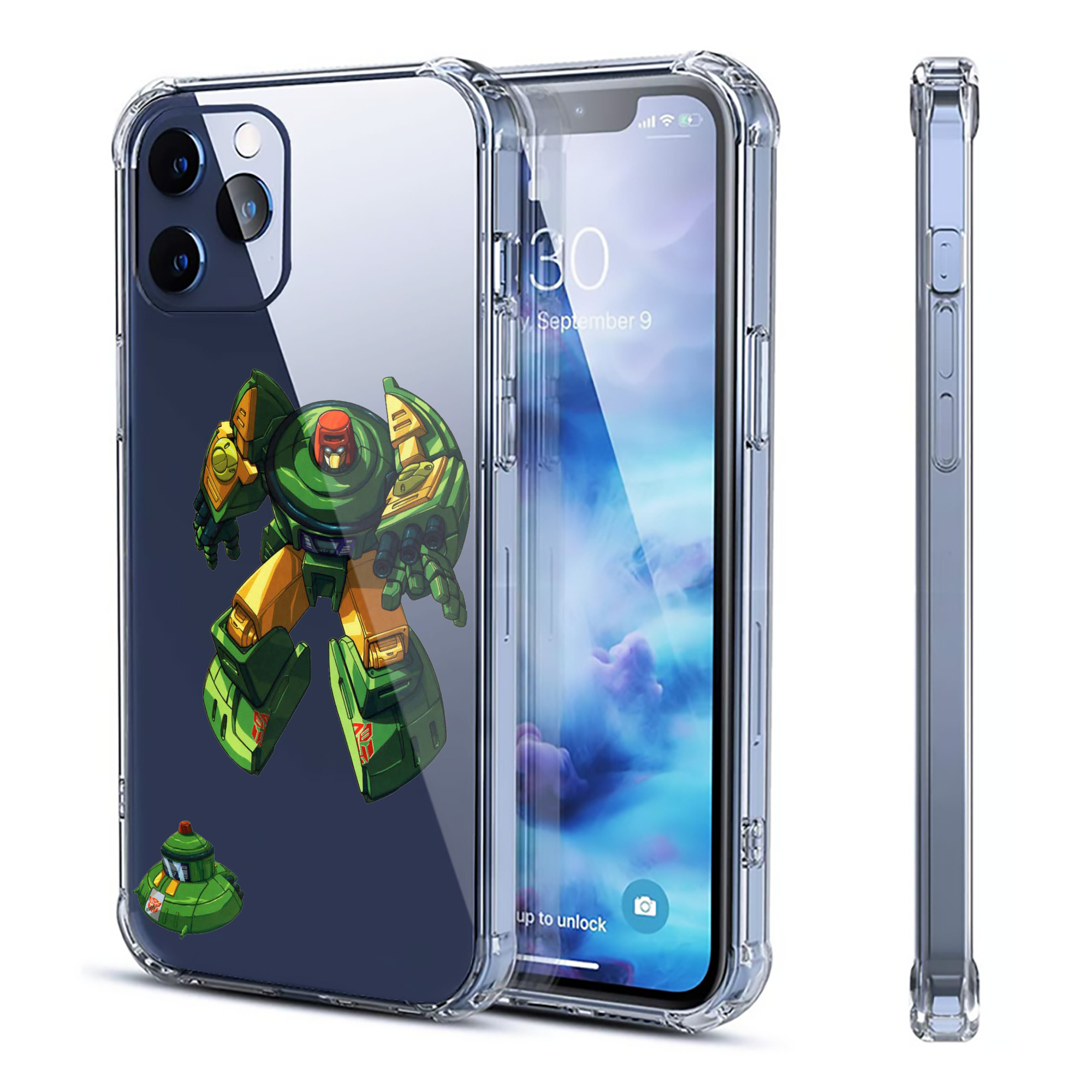 （画像用）  【iPhone 12シリーズ対応】透明スマホケース（クリアソフトケース）